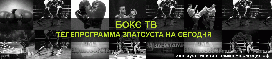Телепрограмма на сегодня канала Бокс ТВ, Златоуст